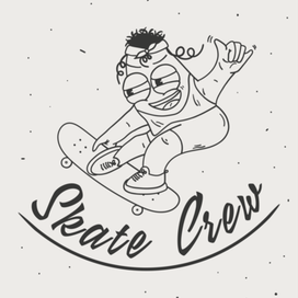 Логотип для объединения скейтеров