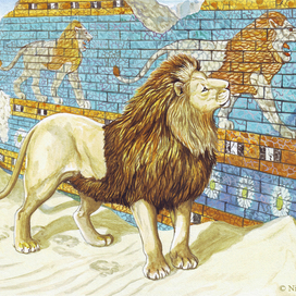 Голубые изразцы как стандарта образцы.