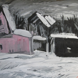 " Розовый домик "