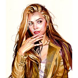 Золотой портрет.