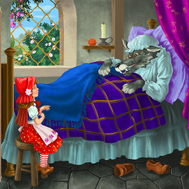 Красная Шапочка 5 Перро