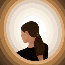 Девушка в зеркале