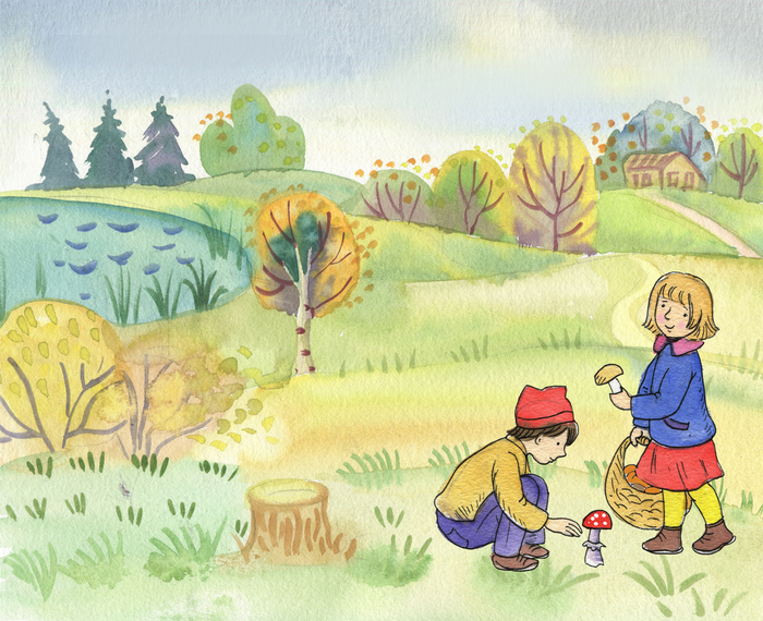  иллюстрация на обложку журнала