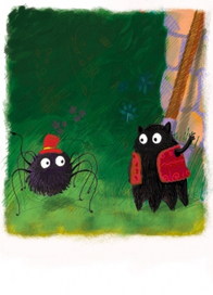 Паук и лихорадка (1 картинка)