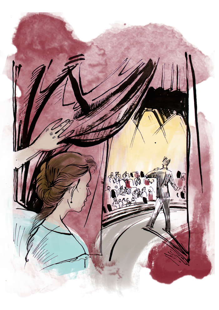 За кулисами