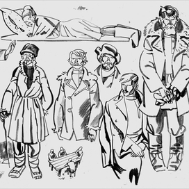 Наброски с телека