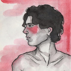 Скетчевый портрет по фото