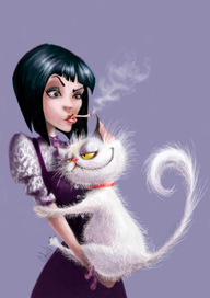 мы с котом всегда вдвоем