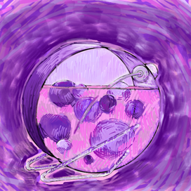 Розовые духи