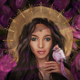 портрет маслом 