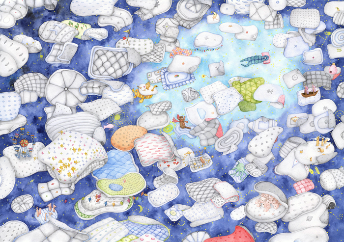 Сновидец и сновиденческие одеяльца.