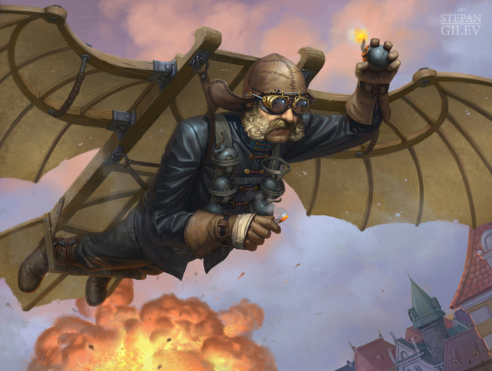 Стим-панк летун