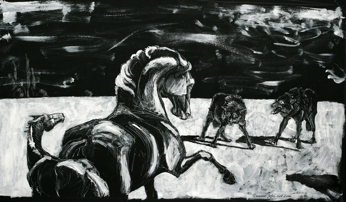 На краю... с волками