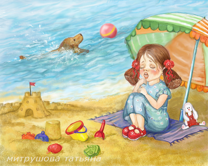 Наша Таня громко плачет