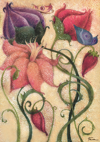 цветы и бабочки