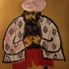 Эскиз к сказке "Али-Баба и сорок разбойников"