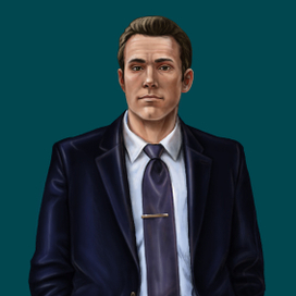 Персонаж Занятой папаша.