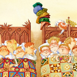 А тем, кто ложится спать...