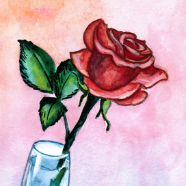 Как я пробовал розы рисовать. Часть 2
