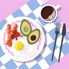 Иллюстрация еды