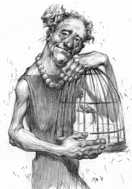 день ее рождения..