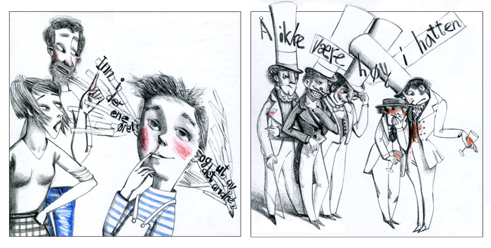 Эскизы к пословицам