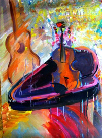 Натюрморт со скрипкой