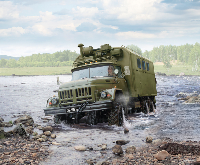 ZiL-131 KShM (box art for ICM)