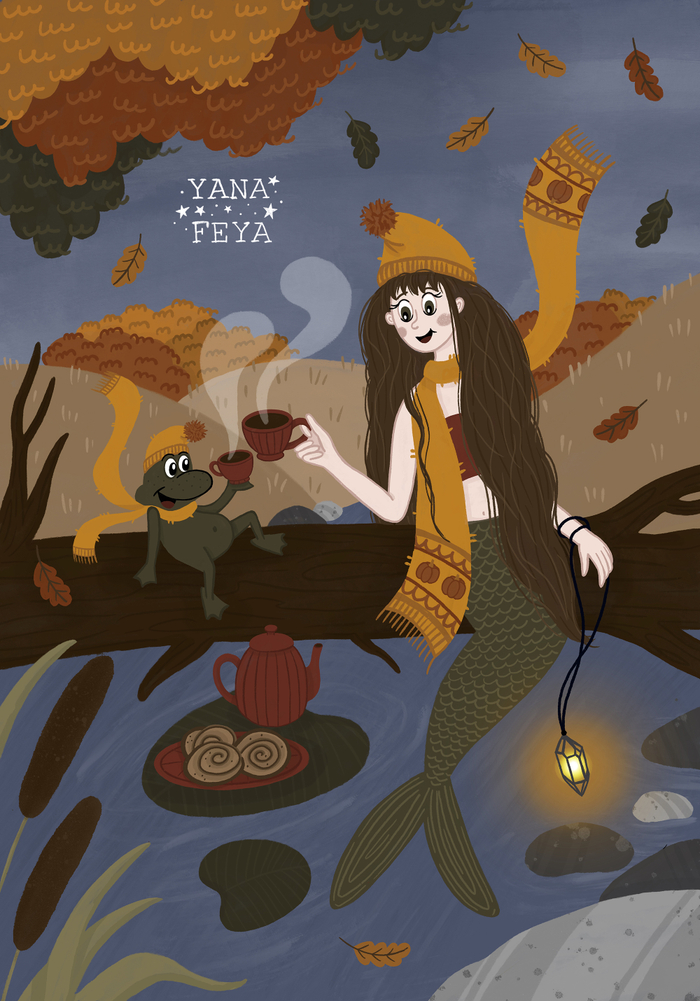 Девушка, которая хранит тайну реки и носит волшебный амулет