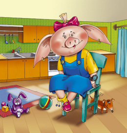 Про свинку Марусю "Маруся и спички"