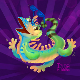 Игуана бренд персонаж