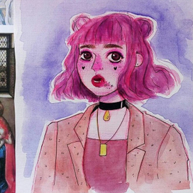Pink girl