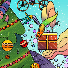 Новый год в Смешнюколандии. Фрагмент 2