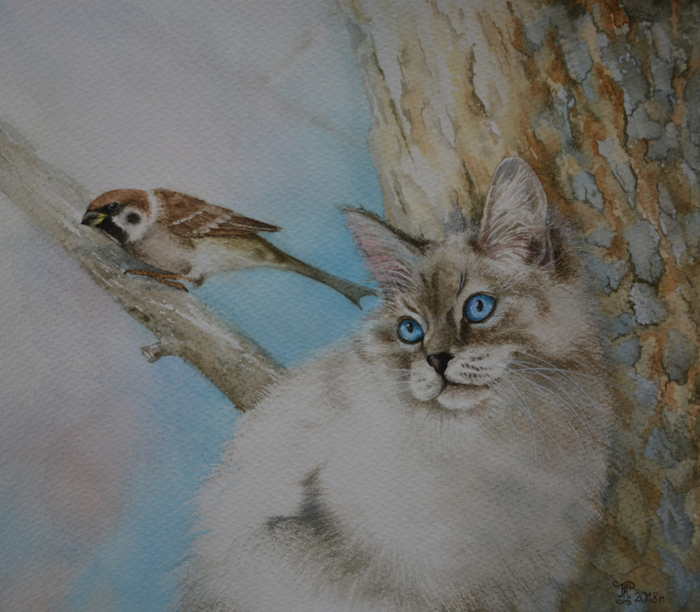 Мотя и воробушек 