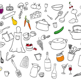 Готовим и рисуем