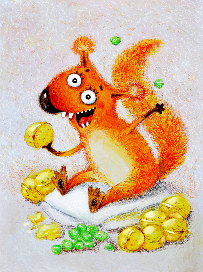 Белка из сказки о царе Салтане