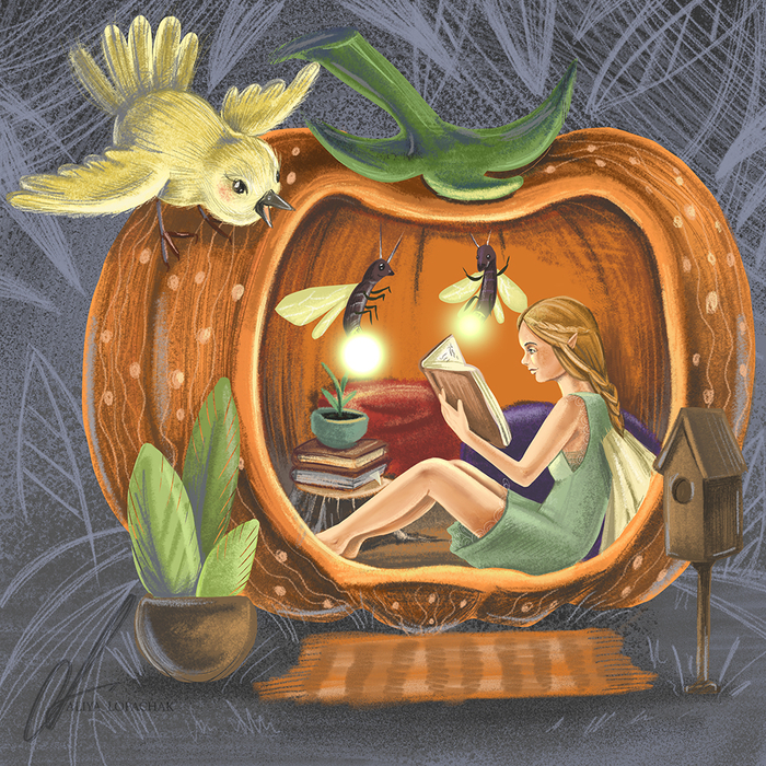 Тыквенный домик