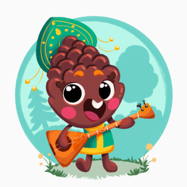 Шишка Бренд-Персонаж