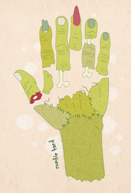 Zombie hand