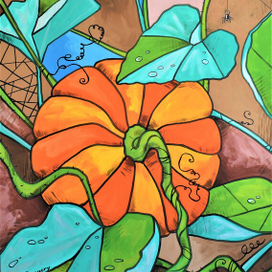 Праздничная тыква