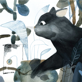 Кот в домашних джунглях