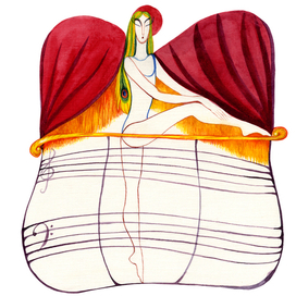 Балерина на балконе не думает о батоне