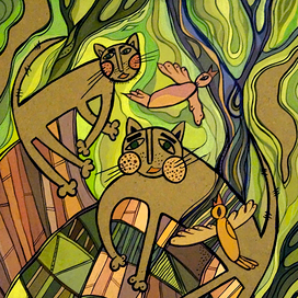 Коты прилетели