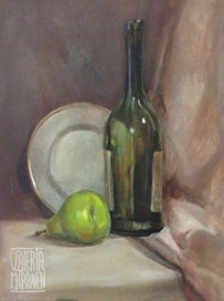 Натюрморт с ядерной грушей