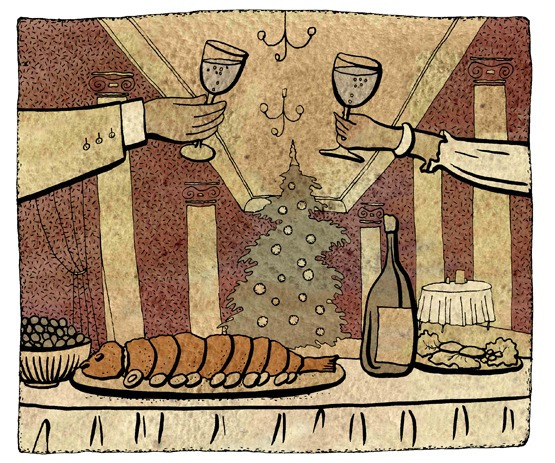 Новый год в ресторане