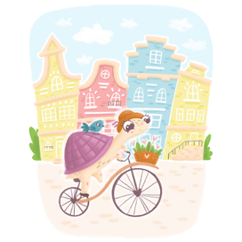 Открытка "Амстердам"