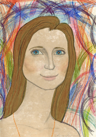 Елена. Жестовое рисование. Арт-терапевт.