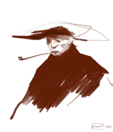 человек с трубкой