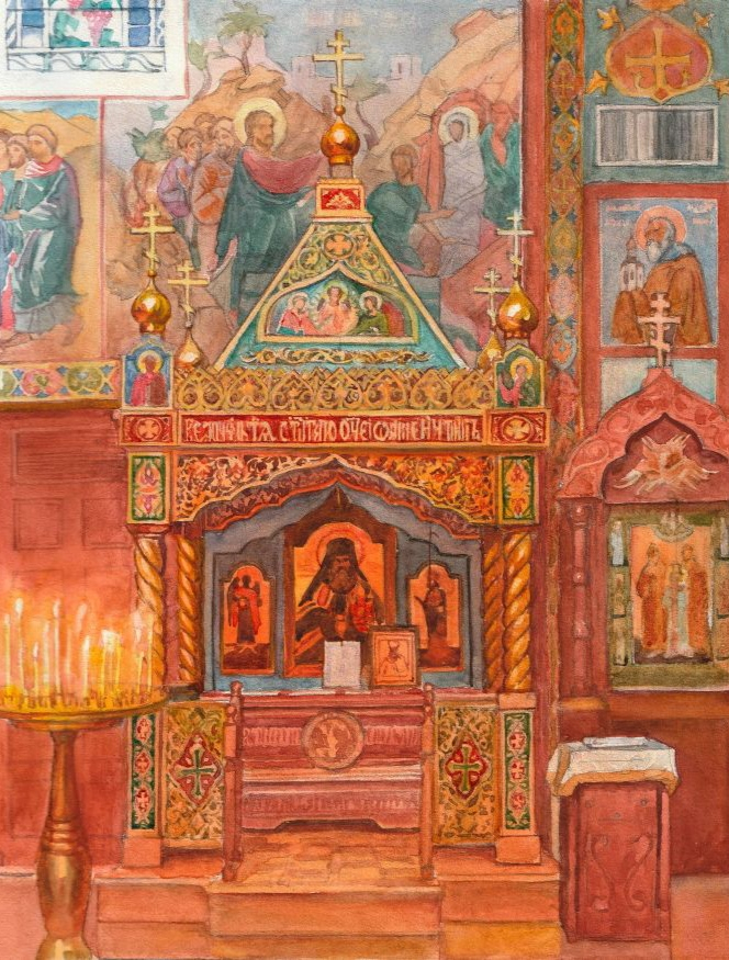 Иллюстрация к книге о свт. Иоанне Шанхайском