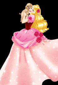 Принцесса со щенком